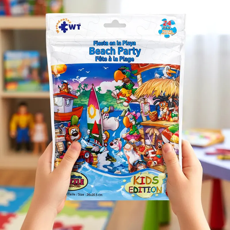 Rompecabezas, Fiesta En La Playa, 24 Pzas 1