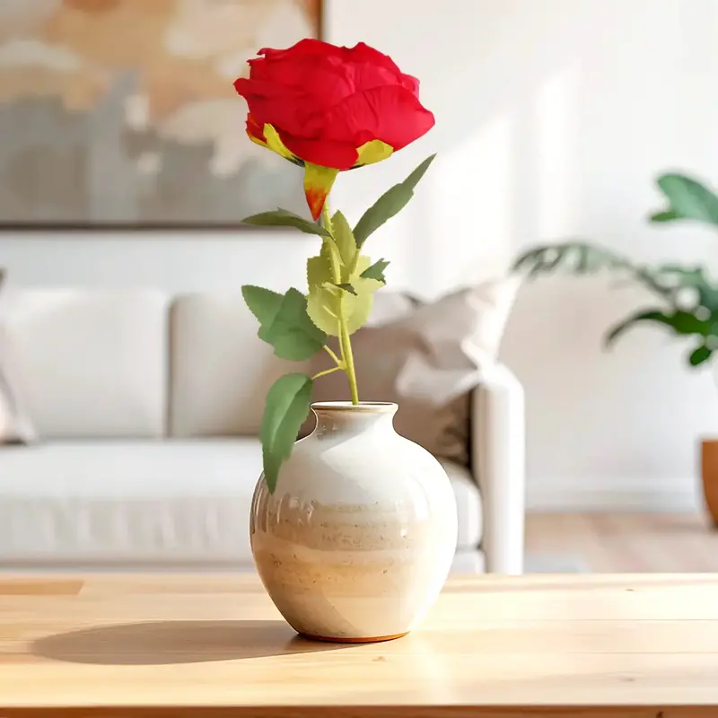 Rosa Artifical, Color Rojo 1