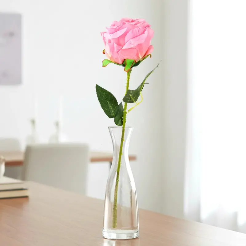 Rosa Artificial, Color Rosa, 1 Pza 1