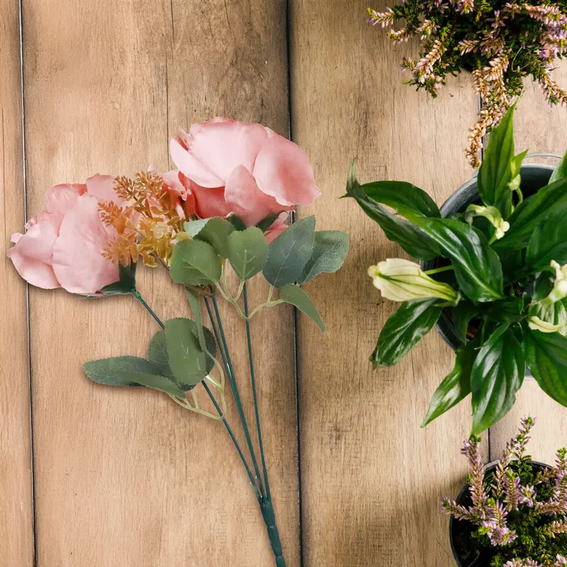 Rosas Artificiales, 2 Pzas 2