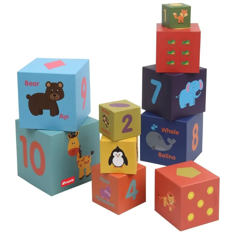 Rossie Educational Cube 10 Pieces 1