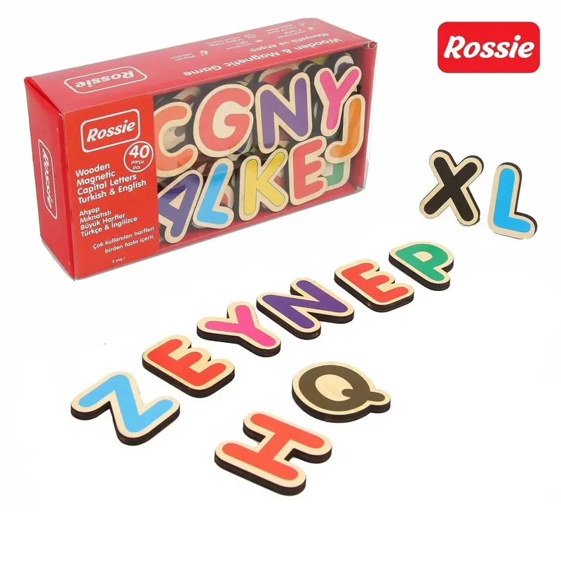 Rossie Magnetic Wooden Capital Letters 1