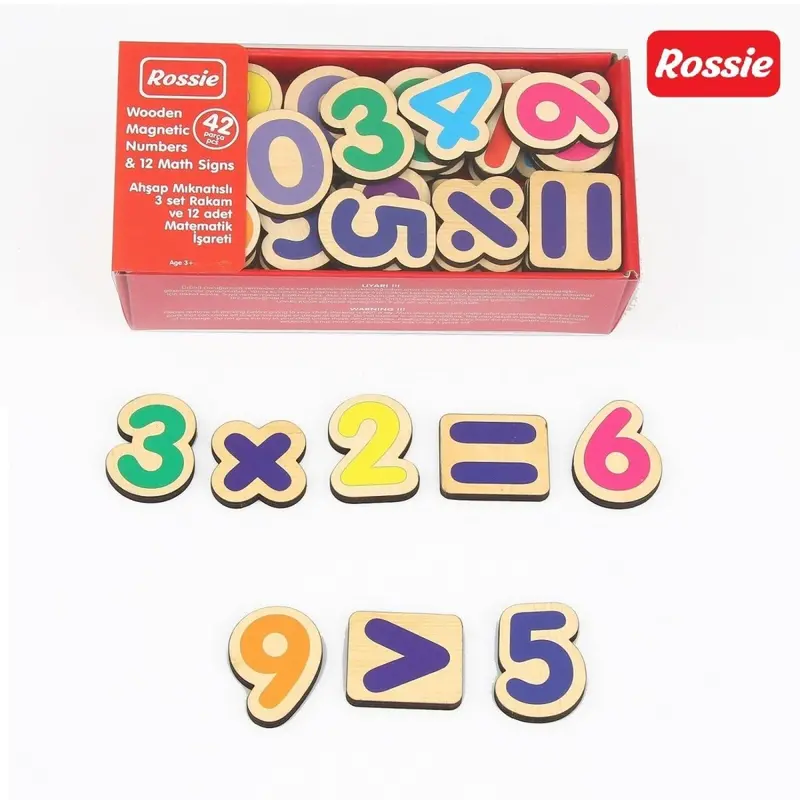 Rossie Magnetic Wooden Numbers 1