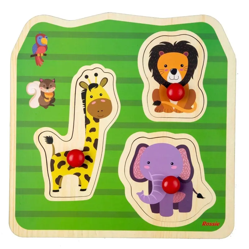 Rossie Wood First Puzzle - Wild Animals 1