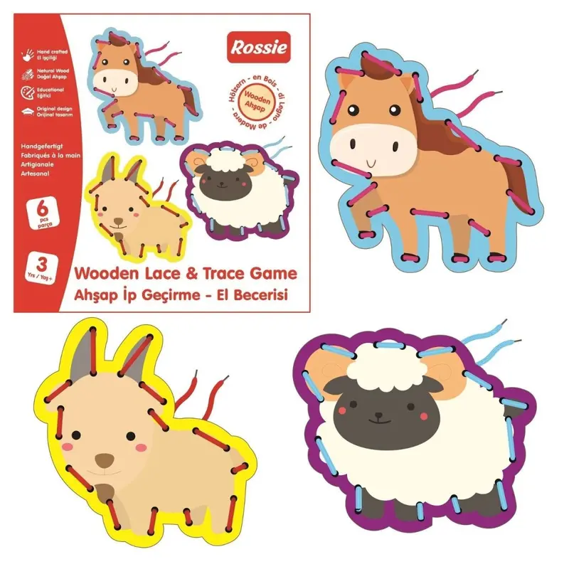 Rossie Wooden Craft Game - Series 1 1