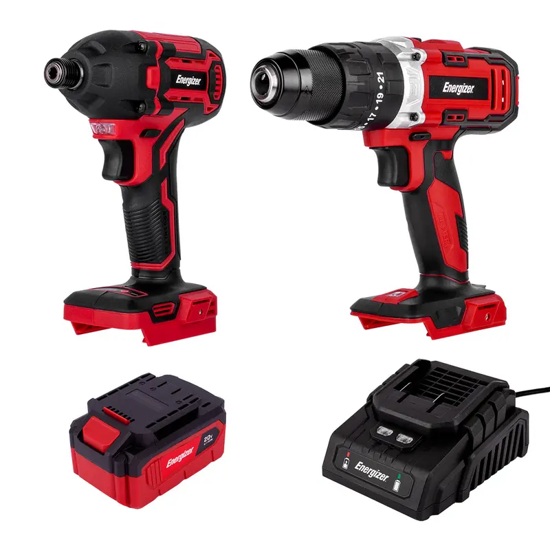 Rotomartillo + Destornillador De Impacto + Cargador + Bateria 4Ah 1