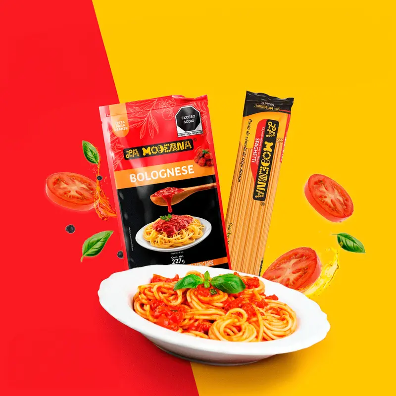 Salsa Para Pasta Boloñesa, La Moderna, 227 G 1
