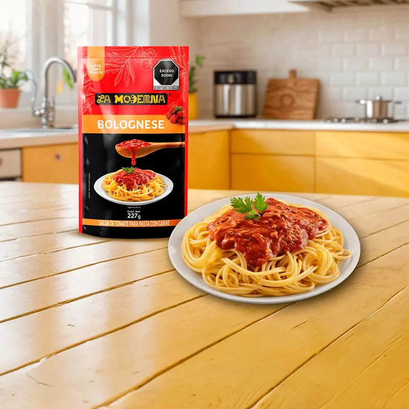 Salsa Para Pasta Boloñesa, La Moderna, 227 G 2