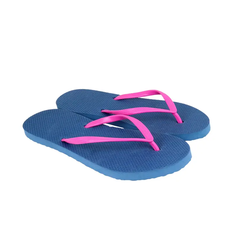 Sandalias, Color Azul Y Rosa 3