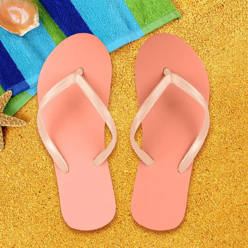 Sandalias, Color Coral 2