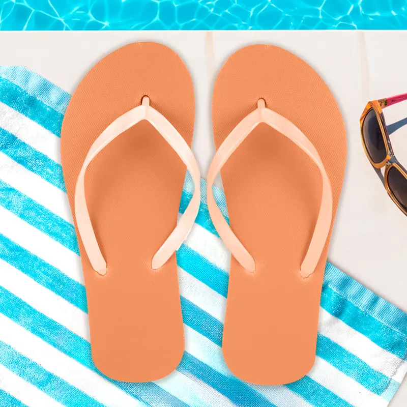 Sandalias, Color Naranja Y Plata, Talla 23 1