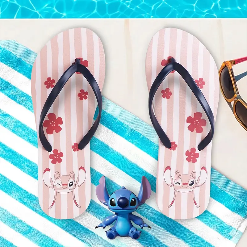 Sandalias, Color Rosa, Stitch 1