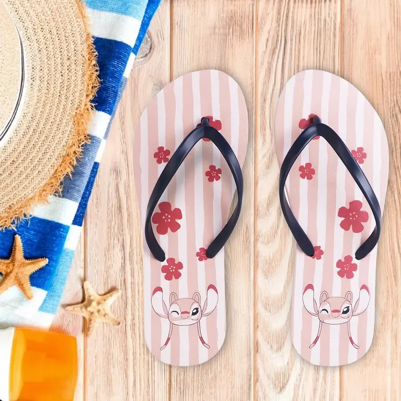 Sandalias, Color Rosa, Stitch 3