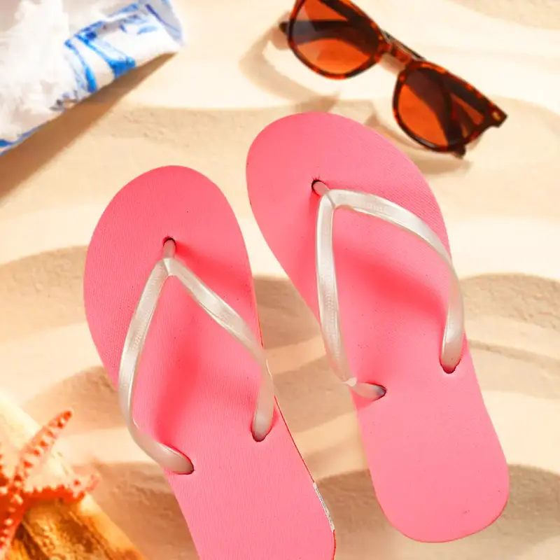 Sandalias Color Rosa, Talla 23 2