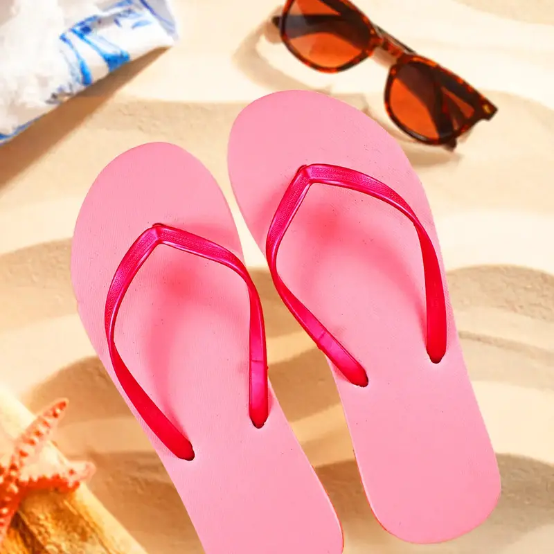 Sandalias Color Rosa, Talla 26 2