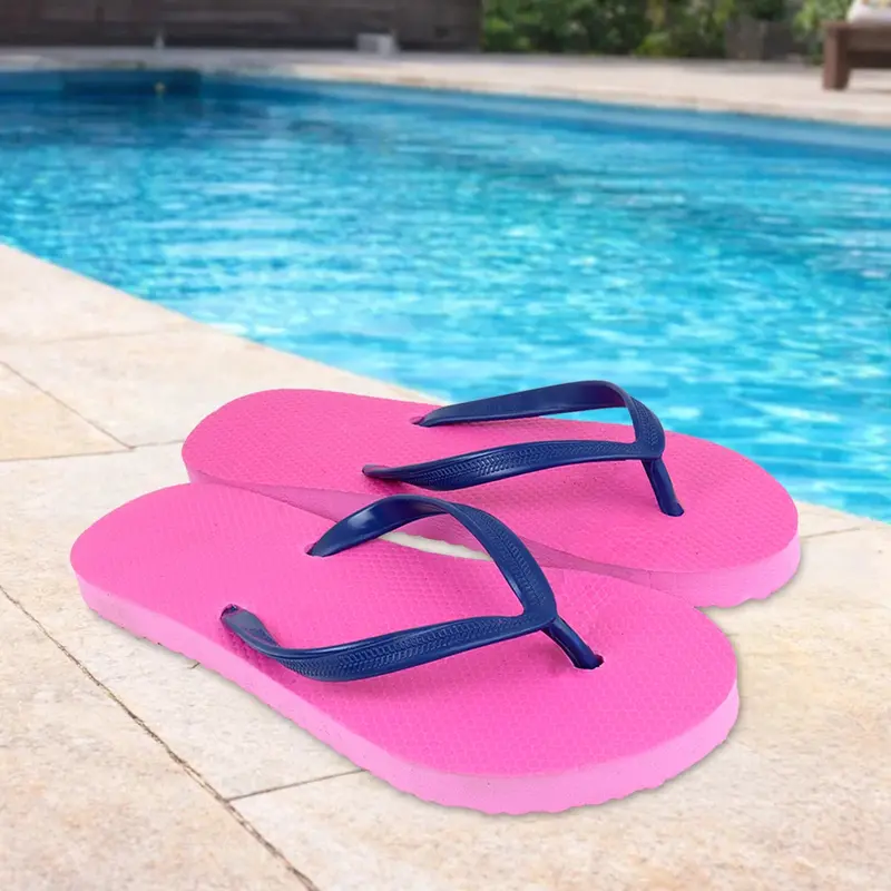 Sandalias, Color Rosa Y Azul 2