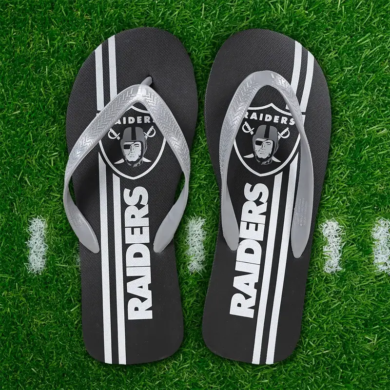 Sandalias Nfl, Raiders 2
