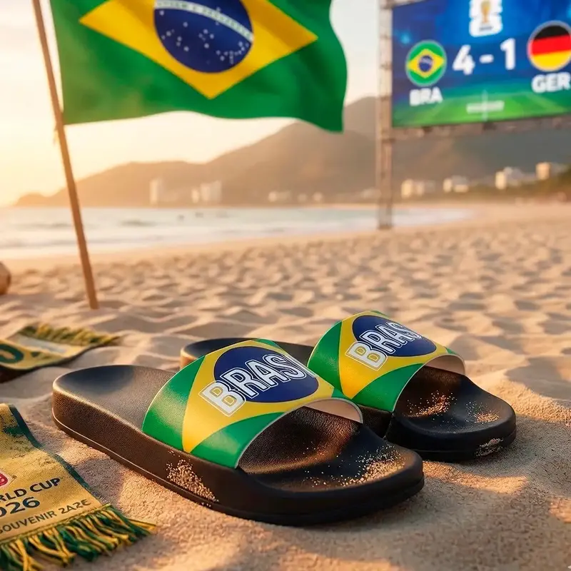 Sandalias Para Caballero, Brasil 1