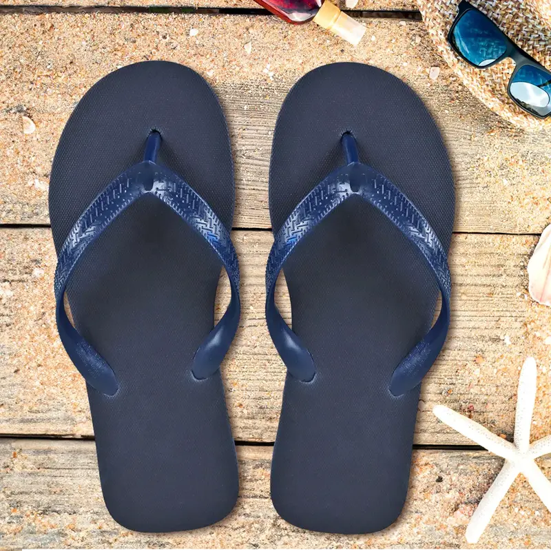 Sandalias, Para Caballero, Color Azul 2