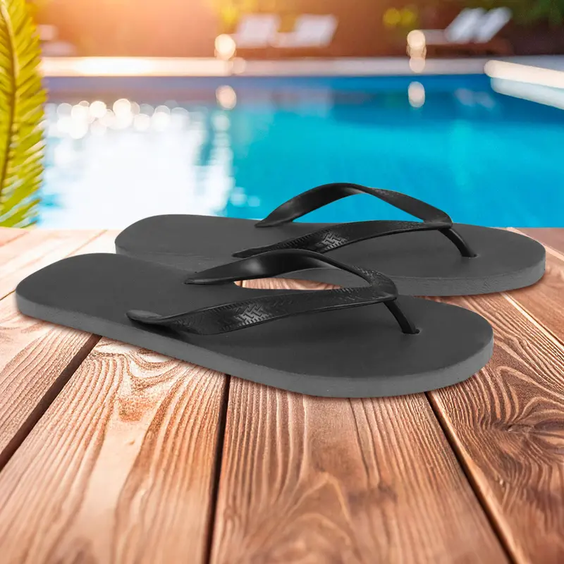 Sandalias Para Hombre, Color Negro, Talla 26 2