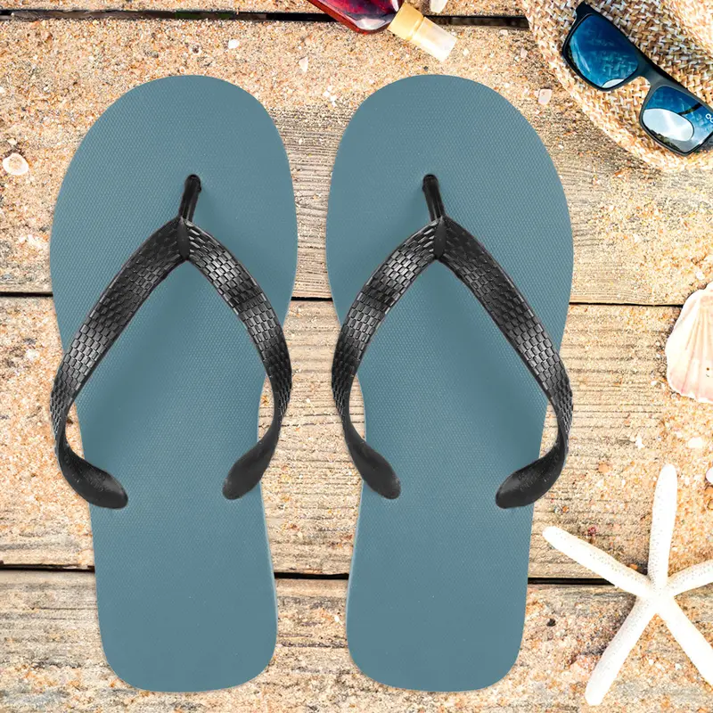 Sandalias Para Hombre, Talla 26, Color Verde Y Negro 1