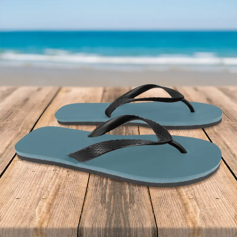 Sandalias Para Hombre, Talla 26, Color Verde Y Negro 2