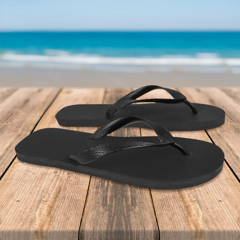 Sandalias Para Hombre, Talla 27, Color Negro 2