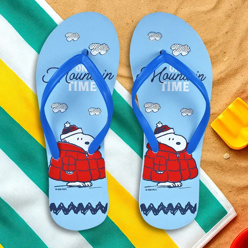 Sandalias, Peanuts, Color Azul 3