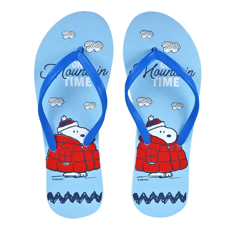 Sandalias, Peanuts, Color Azul 4