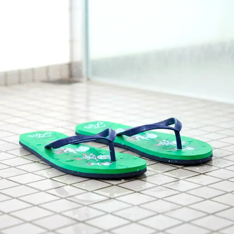 Sandalias, Peanuts, Color Verde 2