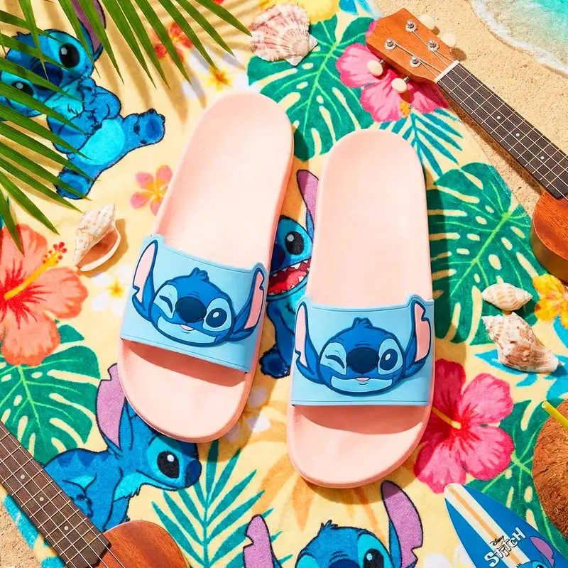 Sandalias, Stitch, Color Rosa 1