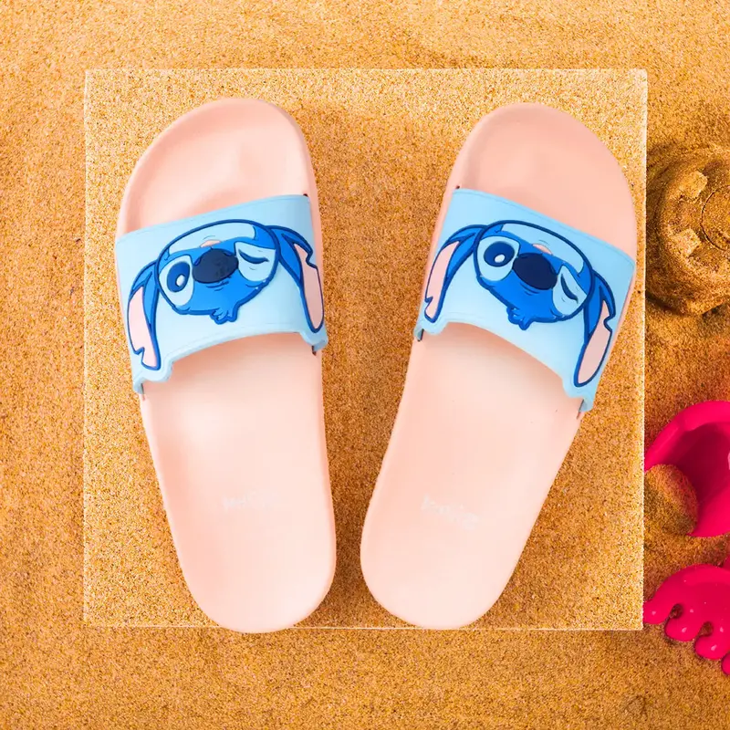Sandalias, Stitch, Color Rosa 2