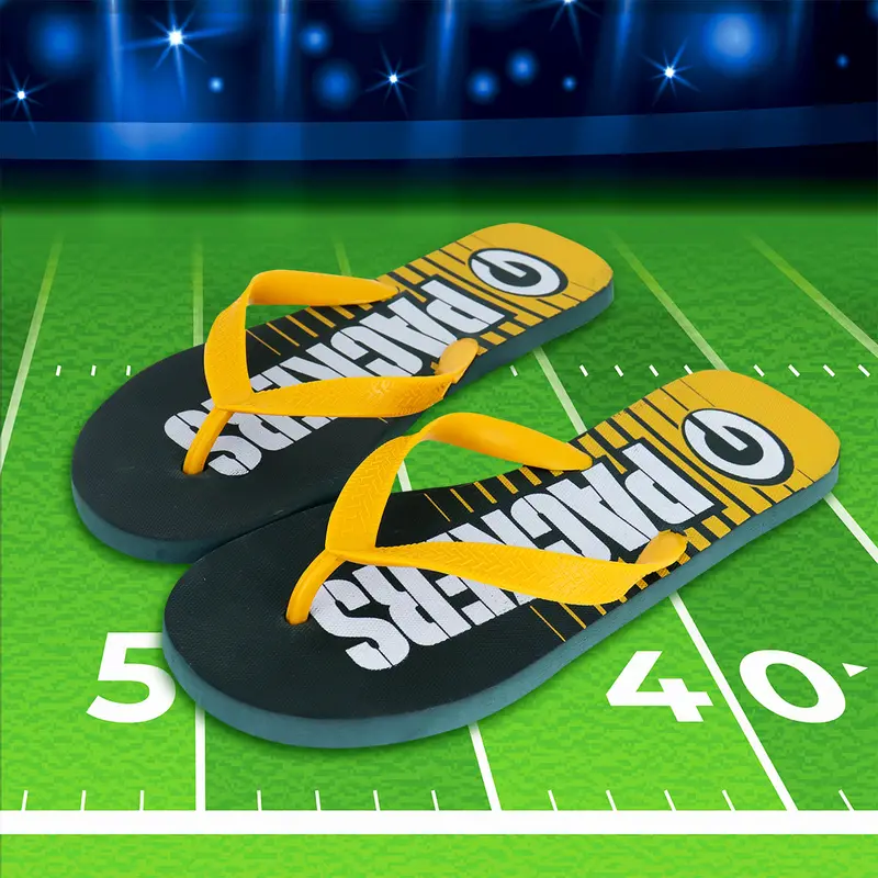 Sandalias Unisex De Los Packers, Nfl 2