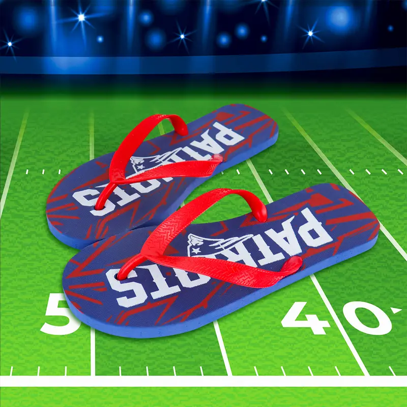 Sandalias Unisex De Los Patriots, Nfl 2