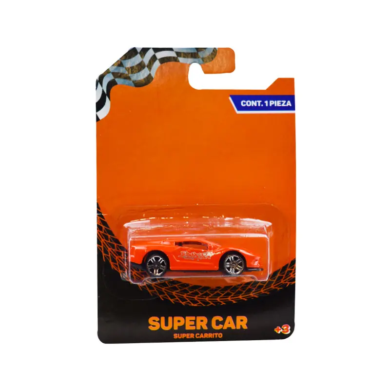 Sãºper Carrito De Lujo Color Naranja 1