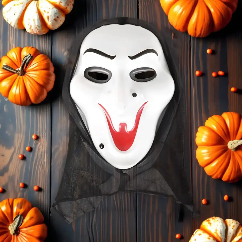 Scaryhead Scream, Máscara De Plástico 1