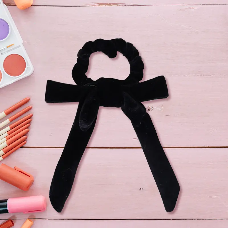 Scrunchie Con Moño Para Mujer 1