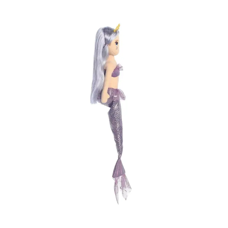 Sea Sparkles Lavender Mermaid Soft Toy 2