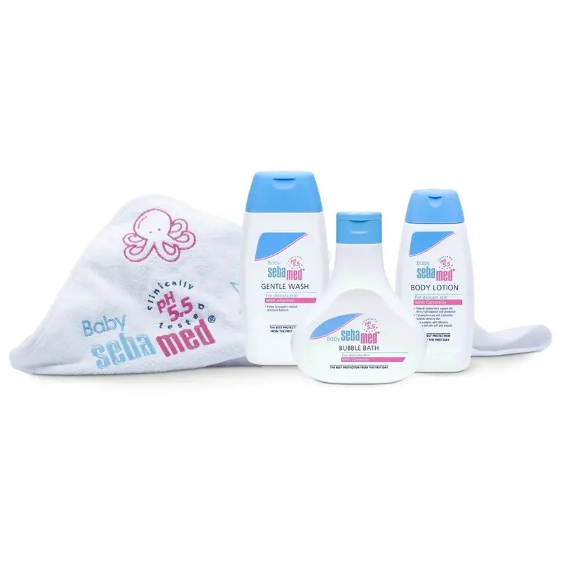 Sebamed Baby Bath Time Gift Set 4 Pcs 1