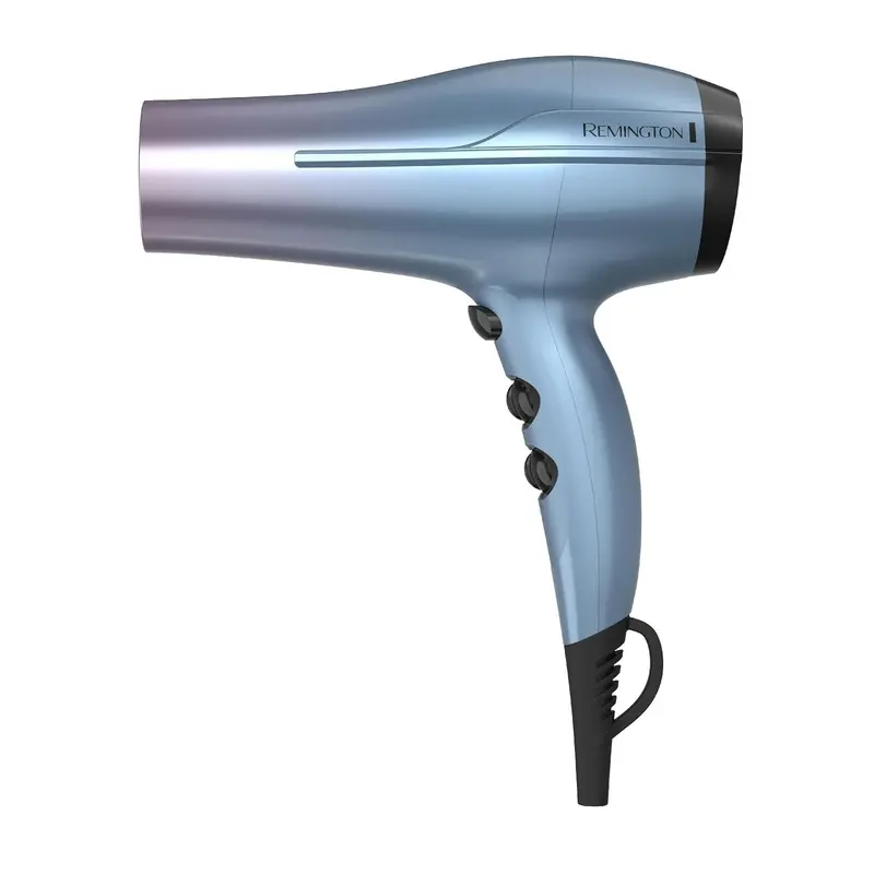 Secadora De Pelo Remington Mineral Glow Azul D5408-110F 1