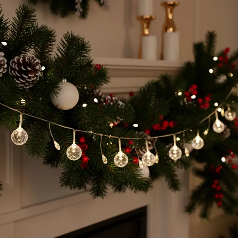 Serie De Luces Led En Forma De Esfera, Share Dreams & Hopes 1
