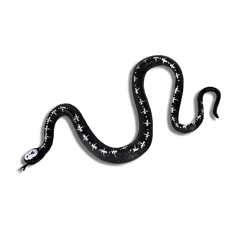 Serpiente Decorativa Color Negro 2