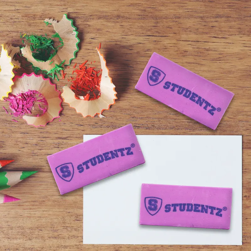 Set Borradores Color Lila Studentz 4Pza. 1