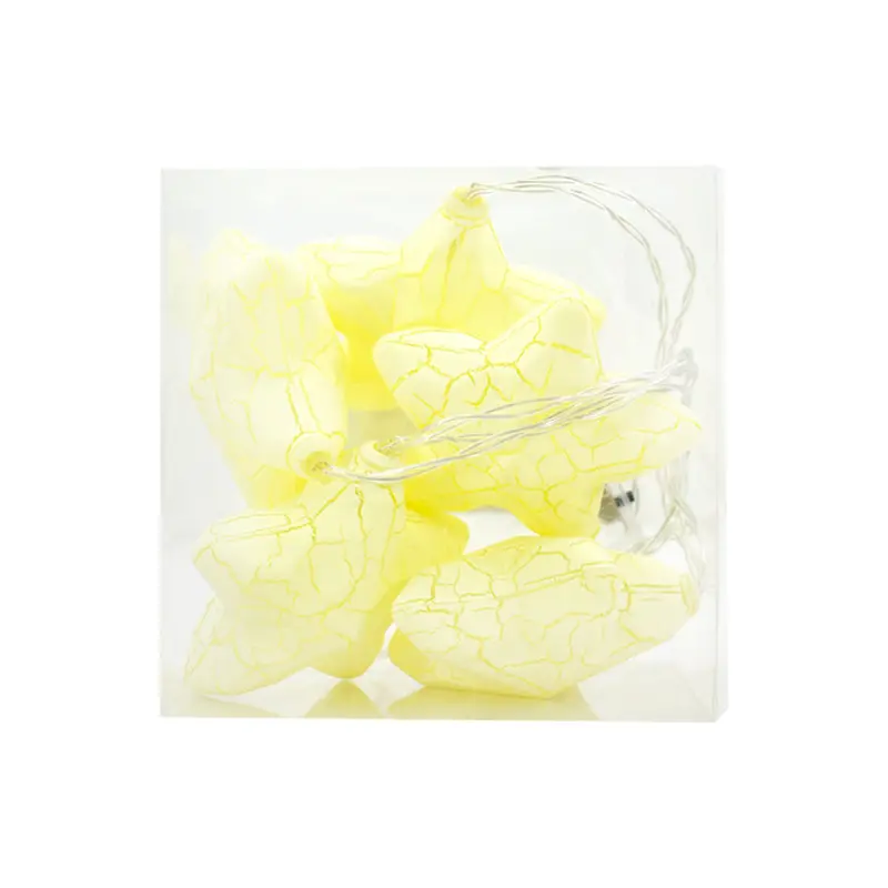 Set Con 5 Luces Estrella Color Amarillo 1