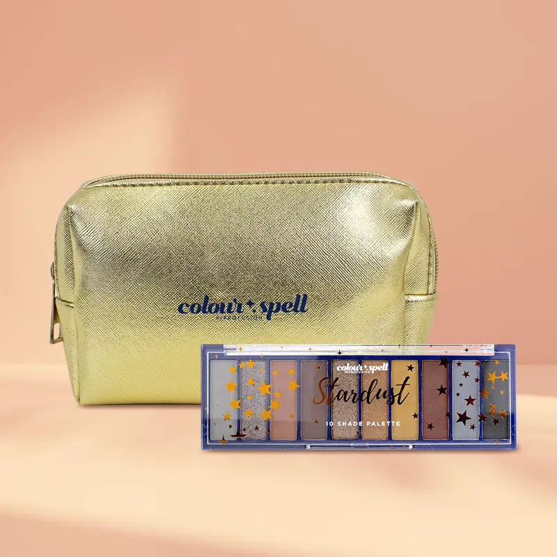 Set Cosmetiquera Y Ojos (Paleta De Sombras - Pestañas) 1
