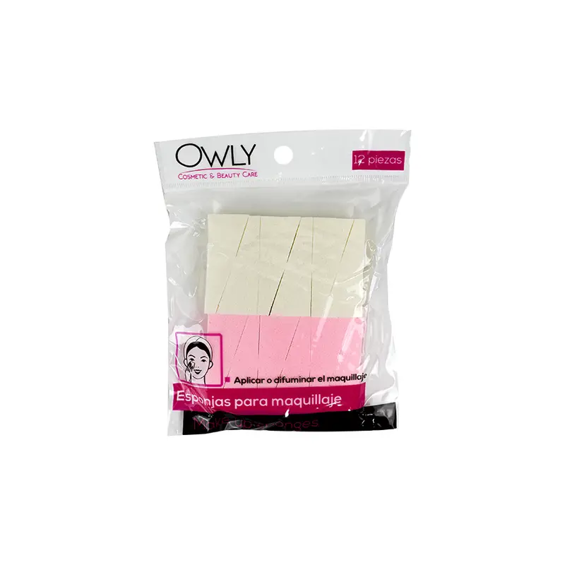 Set De 12 Esponjas Para Maquillaje Owly 1
