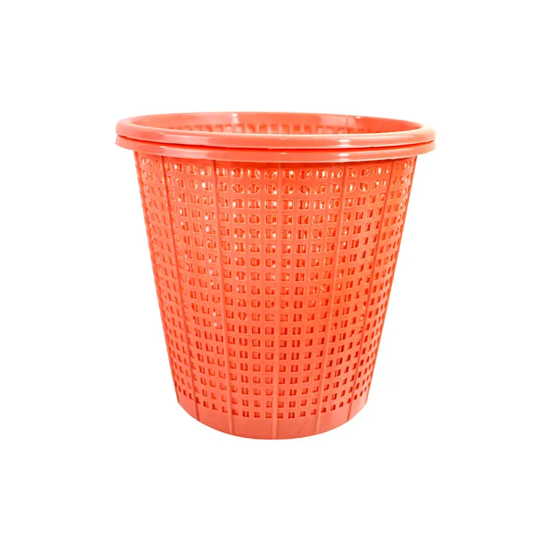 Set De 2 Cestos Calados 8L Color Coral 1