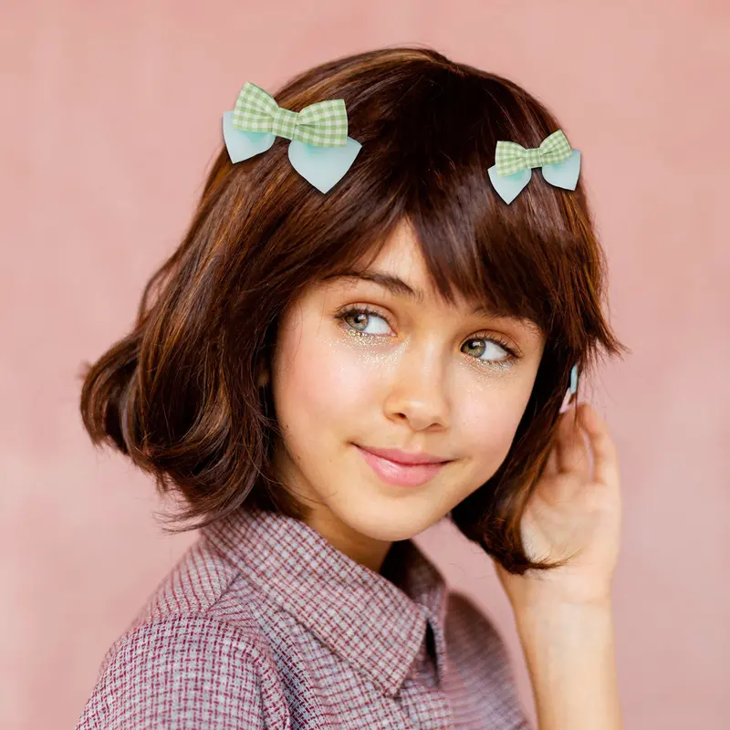 Set De 2 Moños Para Cabello 1