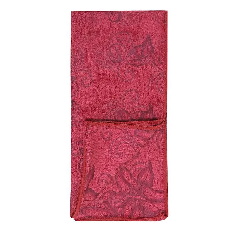 Set De 2 Trapos De Cocina, Diseño Flores, Color Rosa 2