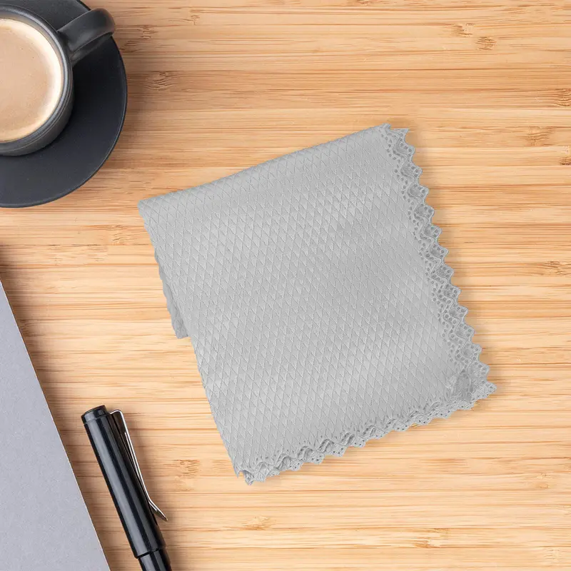 Set De 2 Trapos De Microfibra Color Gris, 30X30cm 2